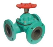 三通襯膠隔膜閥 産品型号和圖片