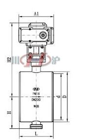 電(diàn)動(dòng)焊接蝶閥 (配CH系列執行器)