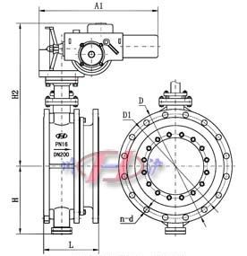 電(diàn)動(dòng)伸縮蝶閥 (配DZW系列執行器)