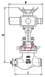 電(diàn)動(dòng)高壓截止閥 (連接尺寸)