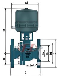 FBQ941電動防爆球閥 (配381)