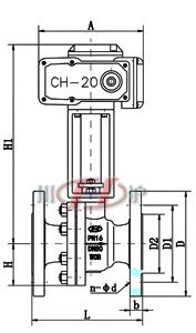 GQ941H電(diàn)動(dòng)高溫球閥 配CHQ 