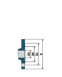 PN4.0-6.3MPa法蘭(lán)尺寸 