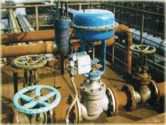 氣動調節閥、閘閥應用現場