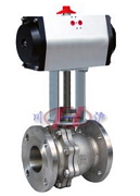 氣動高溫球閥