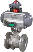 Q641F/H氣動(dòng)法蘭球閥(fá)