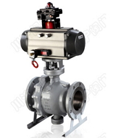 Q647氣動固定球閥