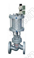 氣動法蘭截止閥