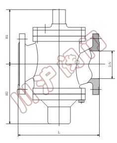 ZLF自力式流量平衡閥(fá)外形尺寸圖(tú)