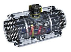 AT氣動執行機構 結構圖