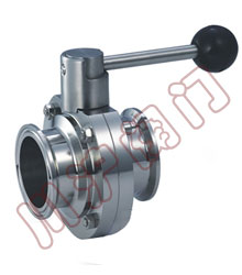 D81F衛生級蝶閥 産品型号和圖片