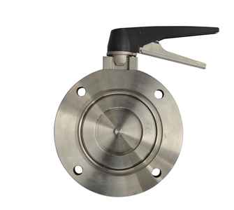 GI手動高真空蝶閥 産品型号和圖片