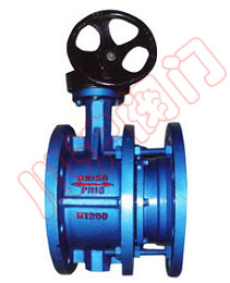 手動伸縮蝶閥 産品型号和圖片