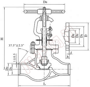 DSJ61H水封截止閥(fá)