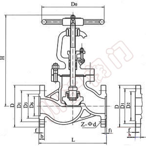 J41H法蘭(lán)截止閥(fá)