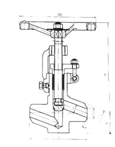 J61Y高壓焊接截止閥(fá)