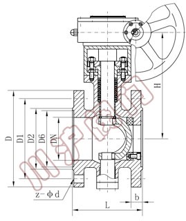 QV347V型球閥(fá) 外形尺寸圖(tú)