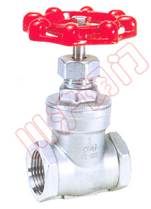 不鏽鋼内螺紋閘閥 産品型号和圖片