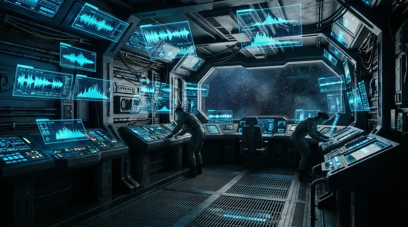 大奶视频 深空探索科幻音效场景